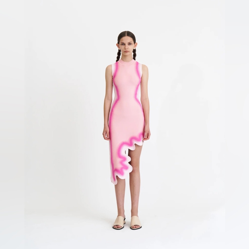 PH5 Brooklyn Wavy Asymmetric Dress